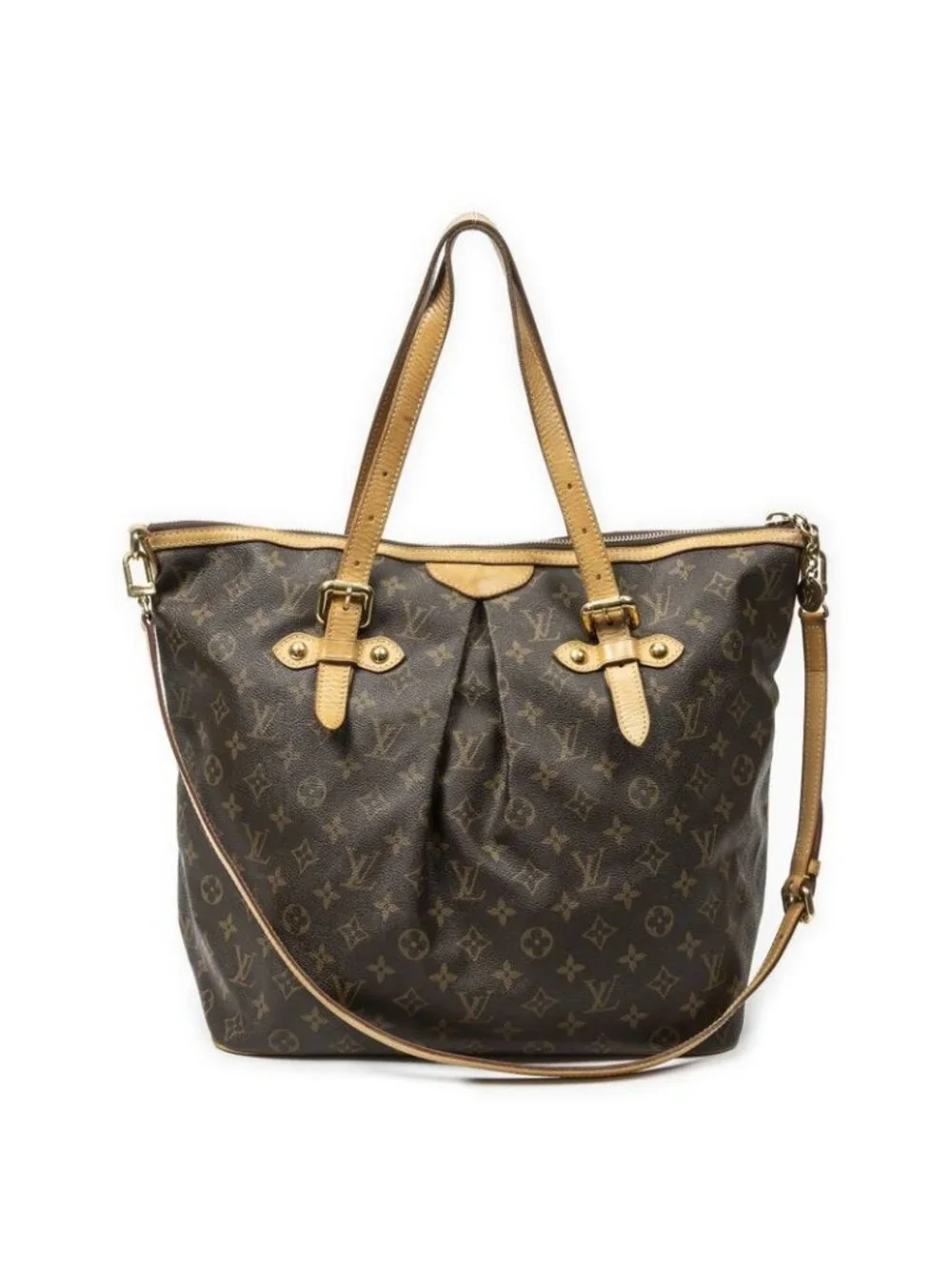 Louis Vuitton Palermo Brown Monogram Canvas Messenger Bag - Picture 5 of 10